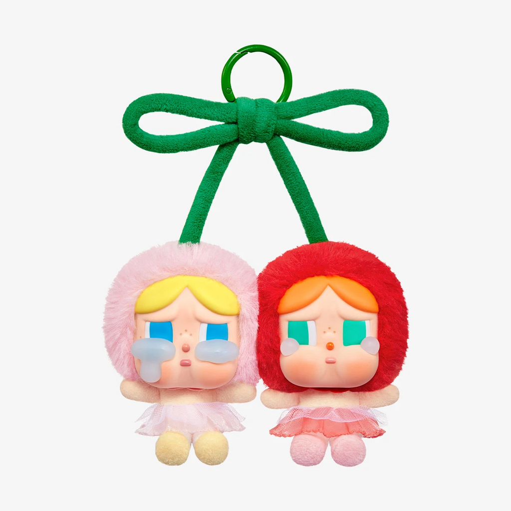 Pop Mart CRYBABY Crying For Love Vinyl Plush Hanging Card Love You Cherry Much