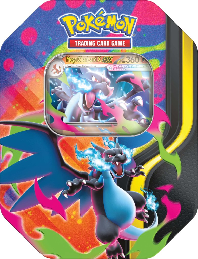 Pokémon TCG: Mega Charizard Tin Pair