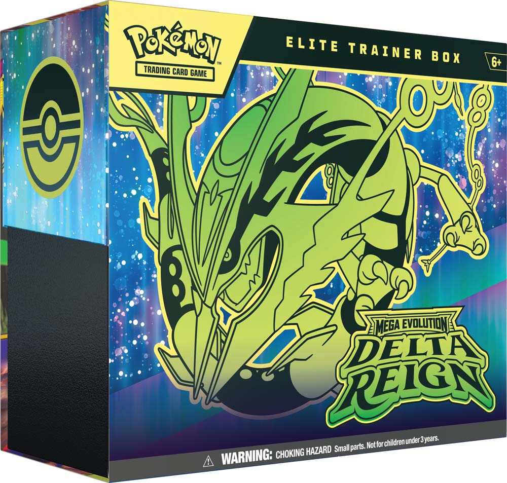 Preorder Pokémon TCG: Mega Evolution—Delta Reign Elite Trainer Box