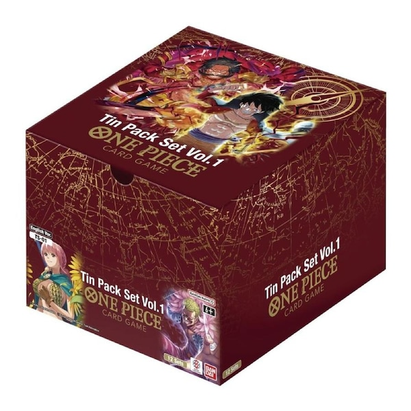 ONE PIECE CARD GAME Tin Pack Set Vol.1 [TS-01] Sealed Set