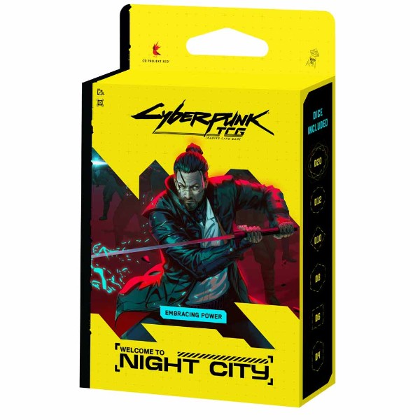 Cyberpunk TCG Welcome to Night City: Embracing Power Starter Deck