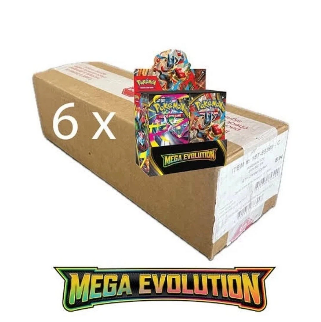 Pokemon TCG - Mega Evolutions SEALED ENHANCED Booster Box Case