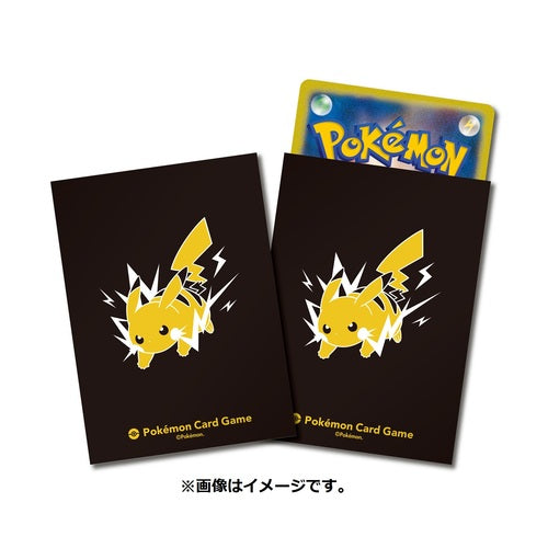 Pokemon Center Japan 64 Deck Shield Card Sleeves Pikachu