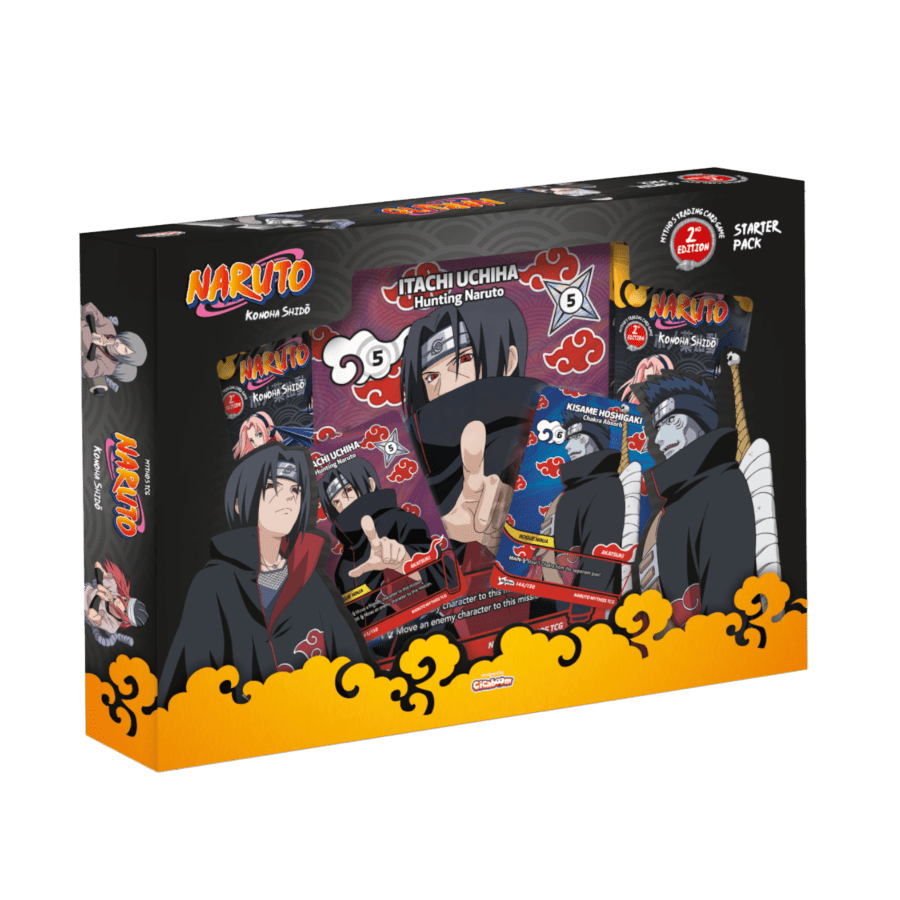 Naruto Mythos TCG Konoha Shido Itachi Uchiha Starter Deck (2nd Edition)