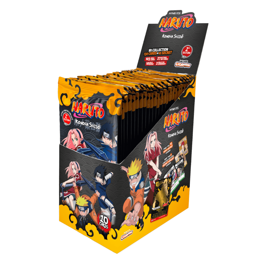 NARUTO Mythos TCG Konoha Shido (2nd Edition) Booster Box