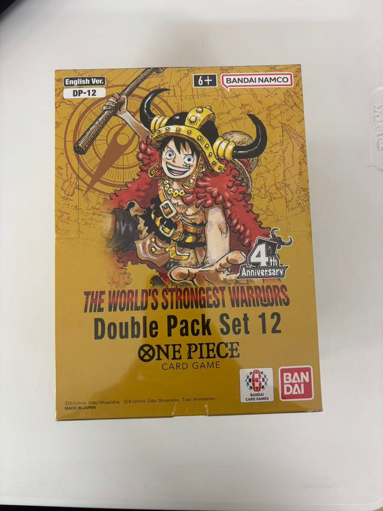 One Piece Card Game DP-12 English Anniversary Pack Display Box (8 Boxes Inside)