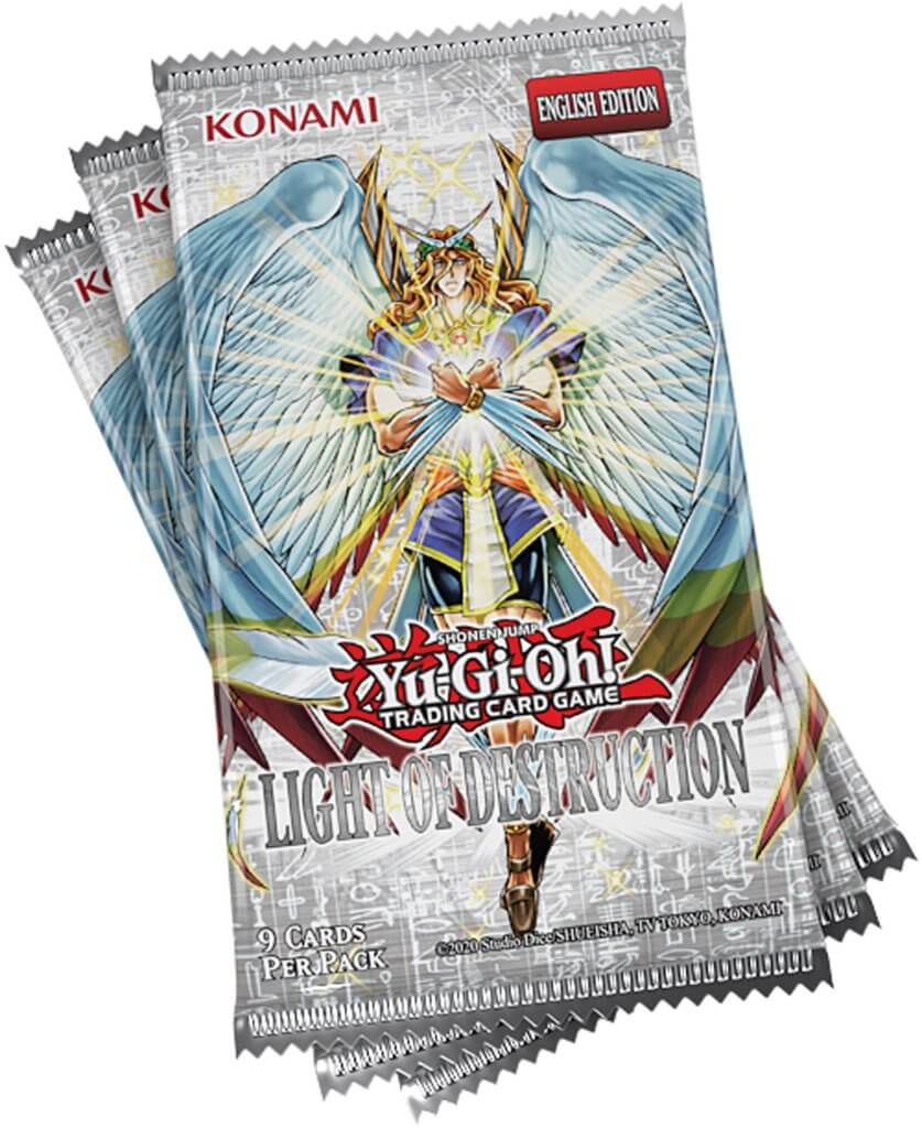 YuGiOh Light of Destruction Unlimited Reprint -9 x Card Booster – NewBee  Toys