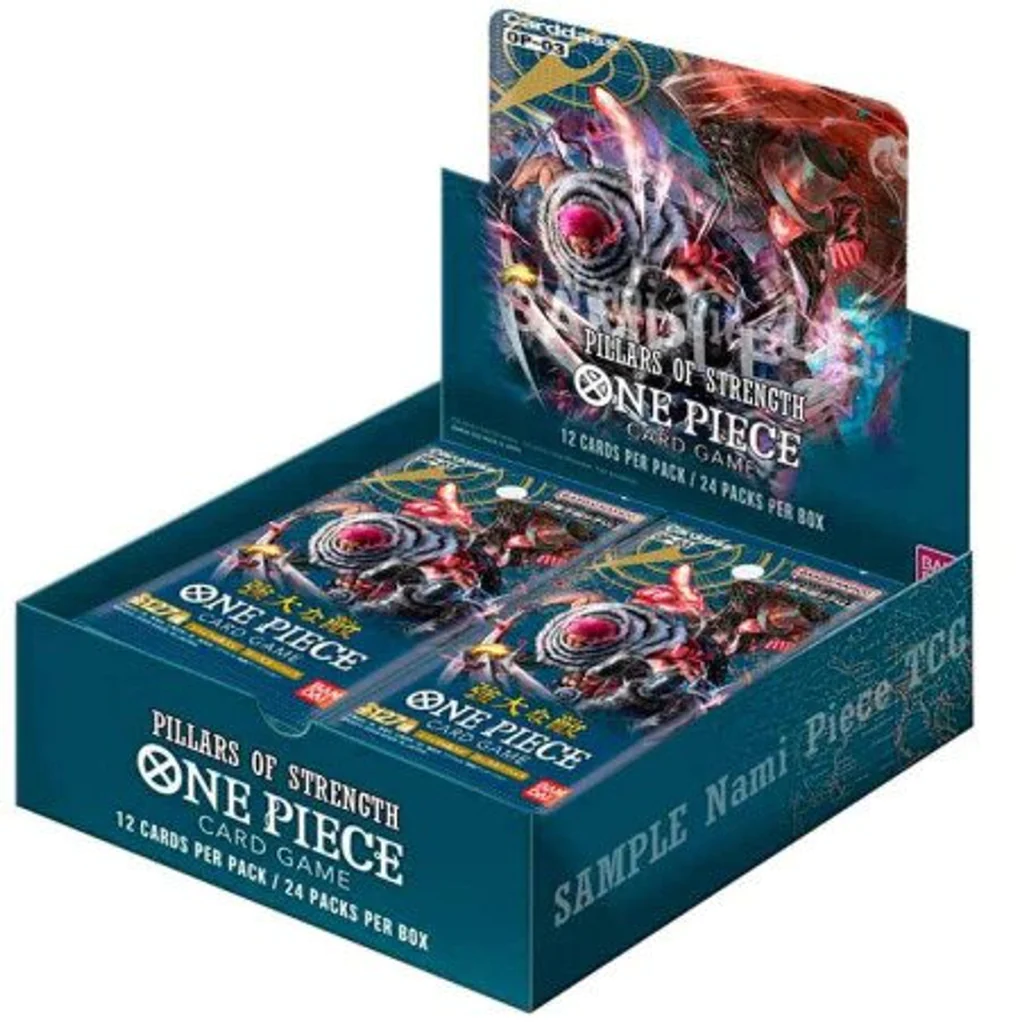 One Piece Pillars Of Strength OP-03 Booster Box ENGLISH OP03