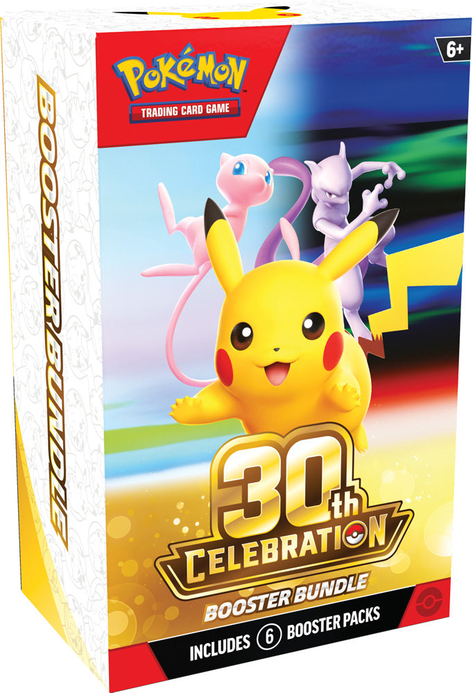 Preorder Pokémon TCG: 30th Celebration Booster Bundle