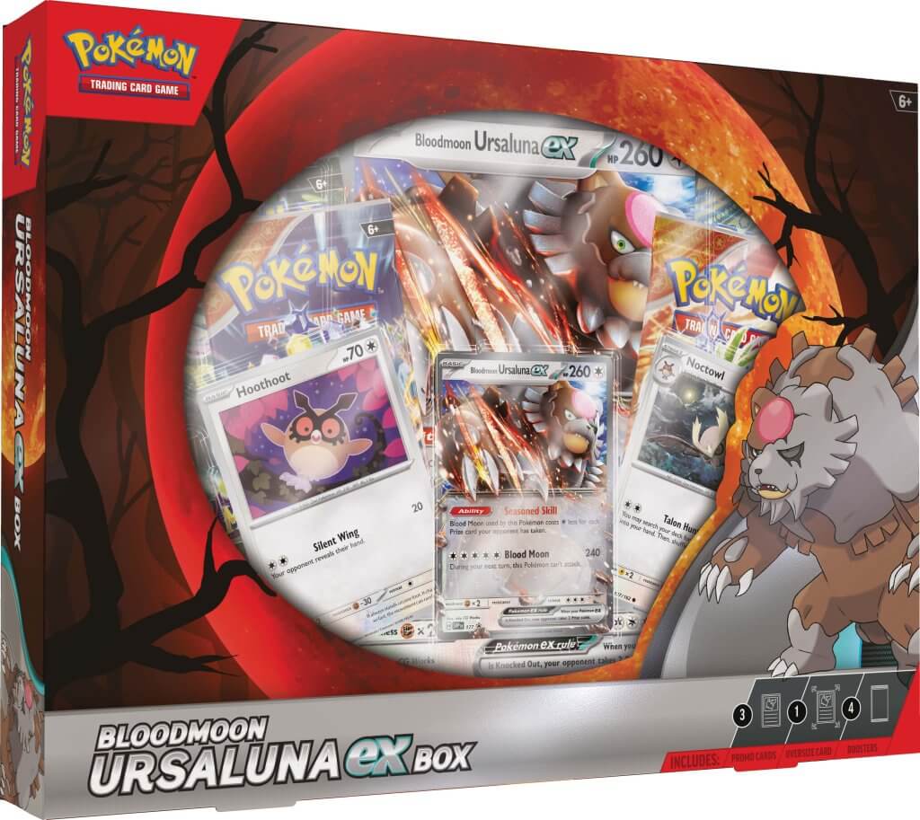 POKÉMON TCG Bloodmoon Ursaluna ex Box Pre-Order