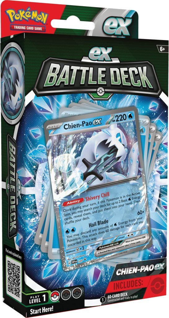 Pokemon - TCG - Chien-Pao & Tinkaton ex Battle Deck