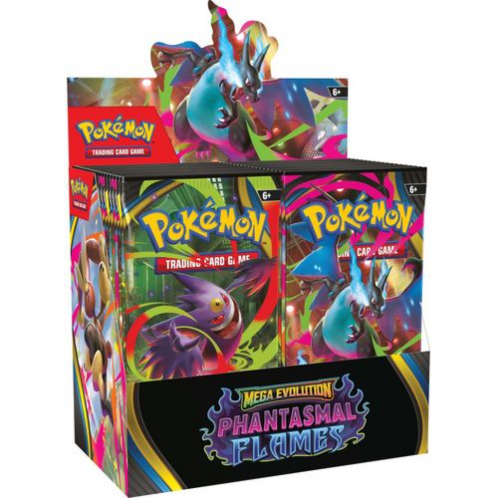 Pokémon TCG ME2 Phantasmal Flames Booster Box Mega Evolutions