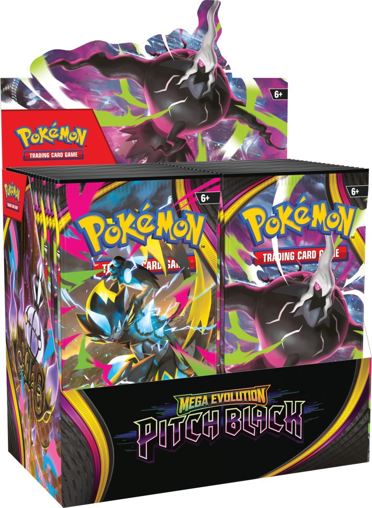 Preorder Pokémon TCG: Mega Evolution Pitch Black Booster
