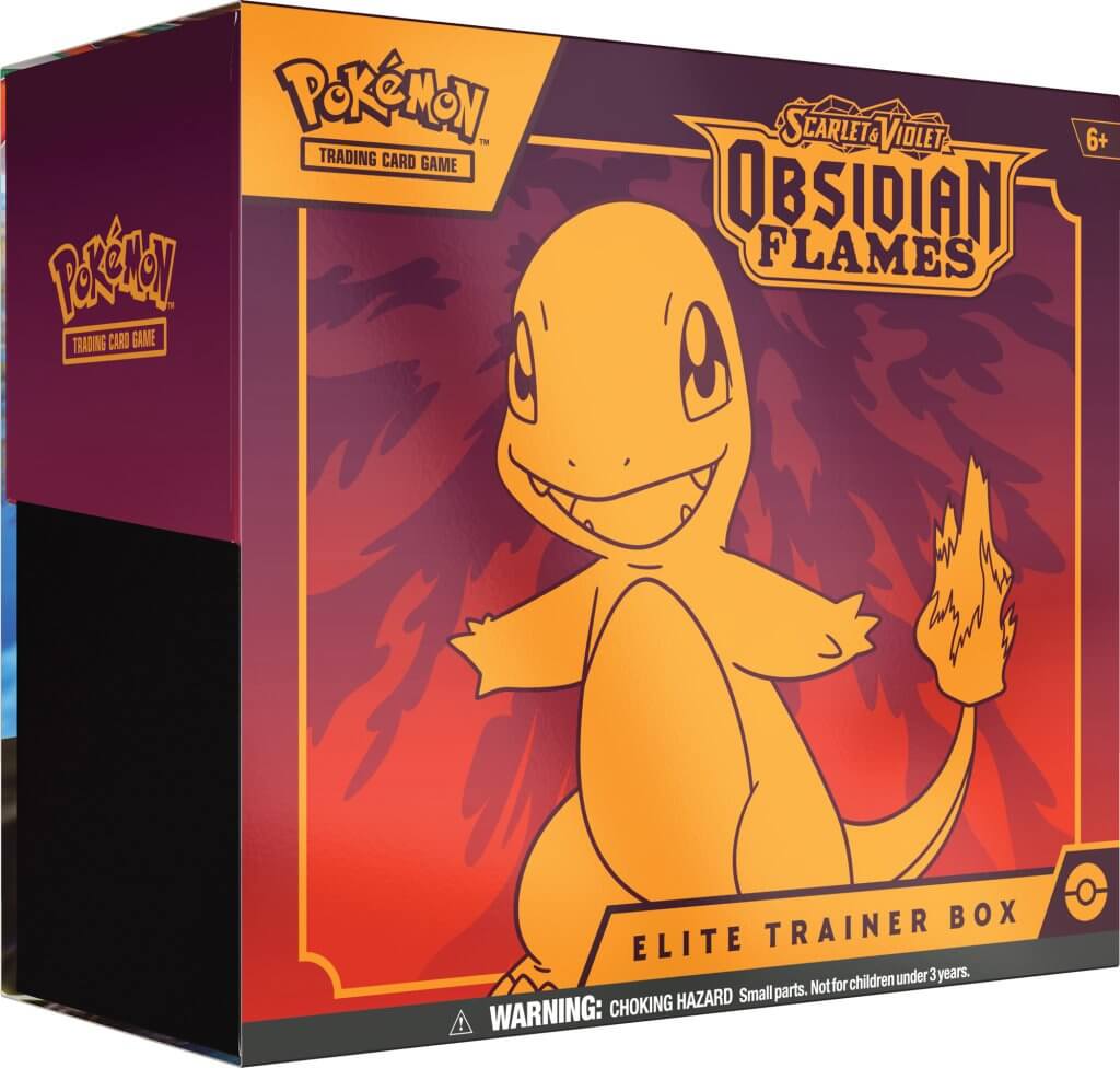 POKEMON TCG Scarlet & Violet 3 Obsidian Flames Elite Trainer Box  ETB