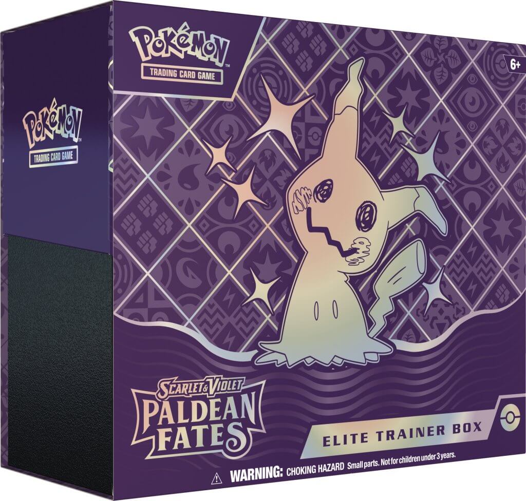 POKEMON TCG Scarlet & Violet 4.5 Paldean Fates Elite Trainer Box  ETB