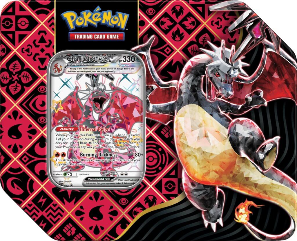 POKEMON TCG Scarlet & Violet 4.5 Paldean Fates Tin