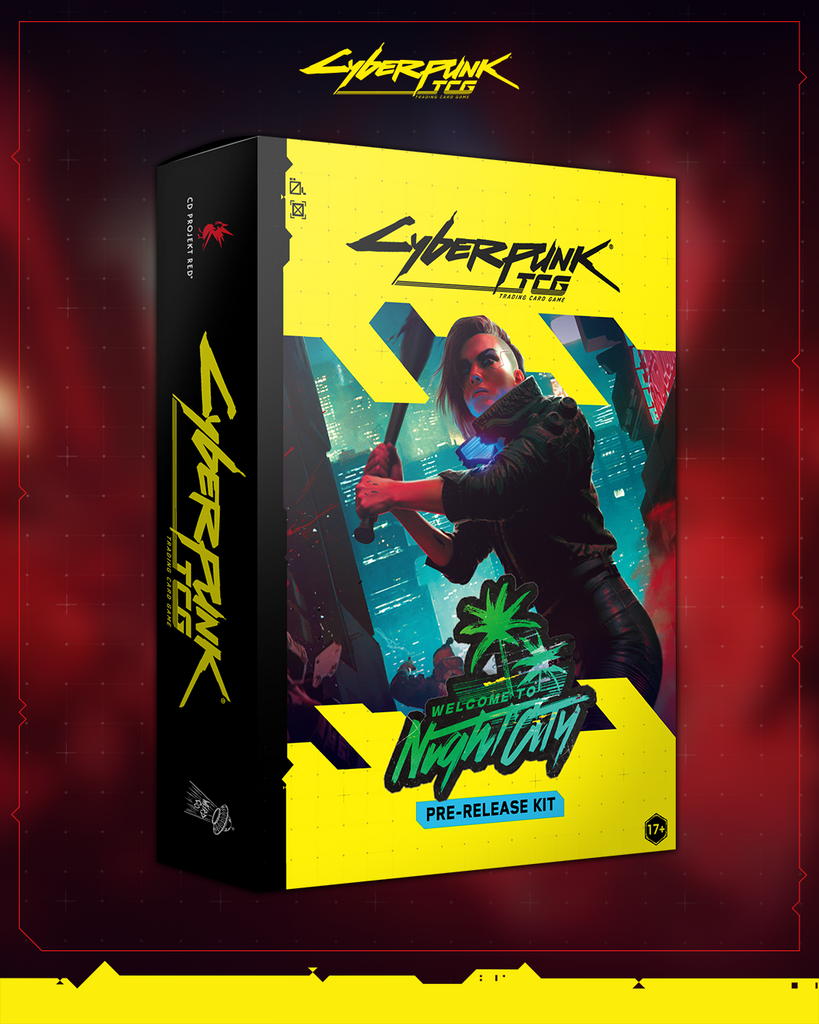 Cyberpunk TCG: Pre-Release Kit  Welcome to Night City