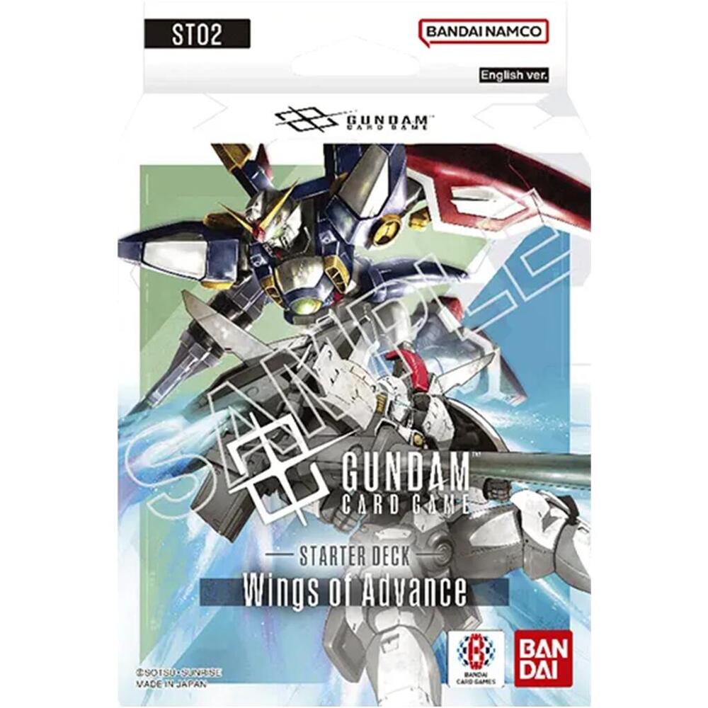 Gundam Card Game: Starter  Deck Display – Wings of  Advance [ST02]