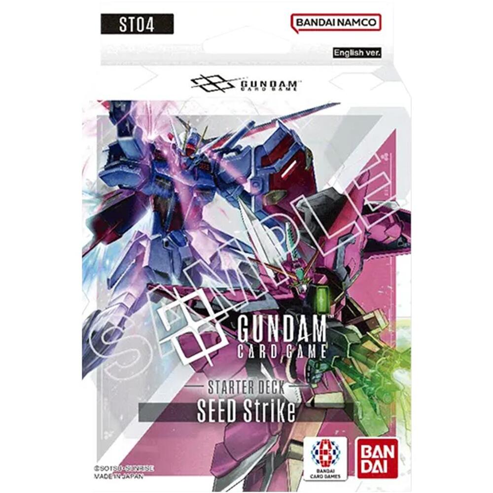 Gundam Card Game: Starter  Deck Display – SEED Strike