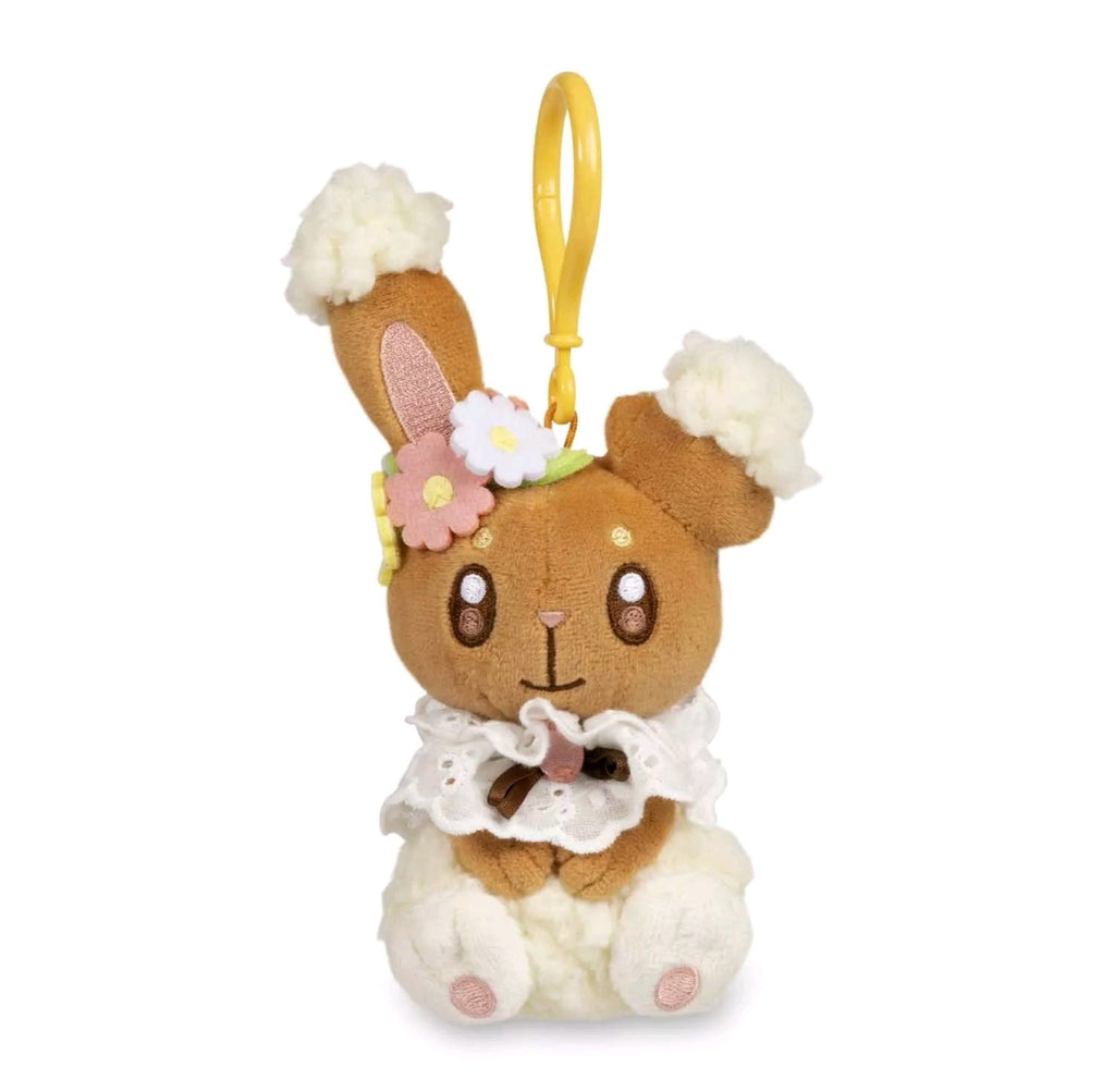 Pokemon Center Limited Buneary Happy Spring Plush Key Chain