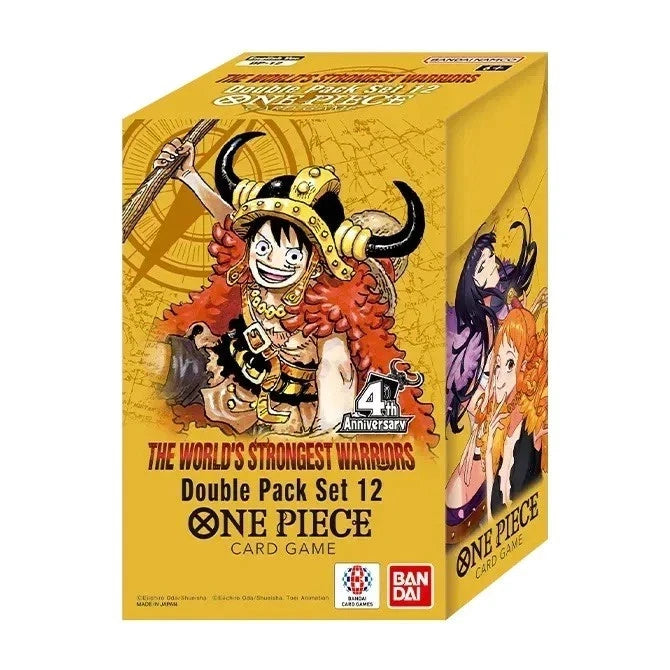 One Piece Card Game Pack Set 12 Worlds Strongest Warrior Sealed Dp12