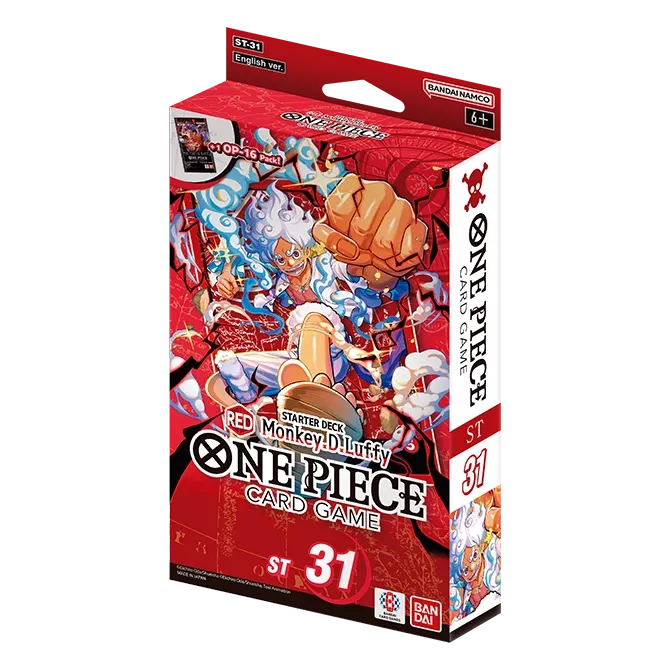 One Piece Card Game STARTER DECK -RED Monkey.D.Luffy- [ST-31]