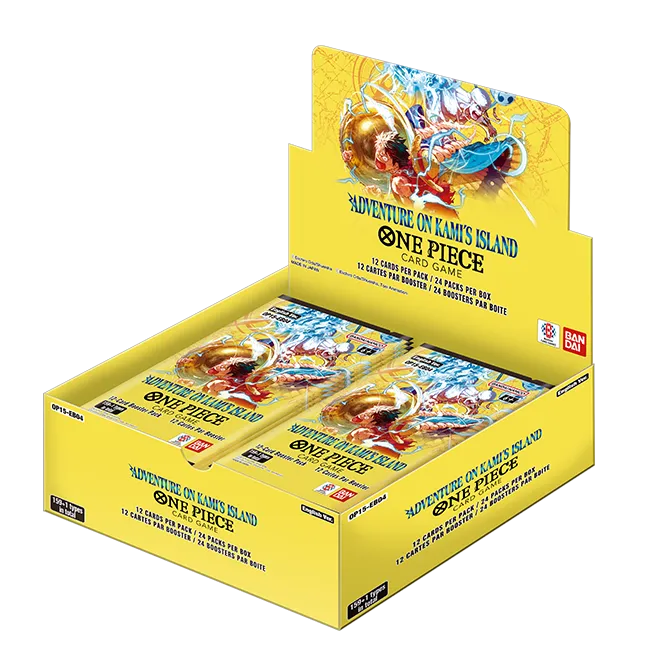 Pre-Order OP15 One Piece Card Game Booster Box Adventure on Kami's Island