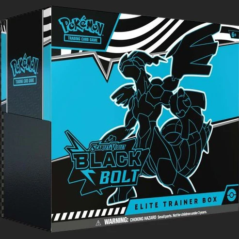 TCG Scarlet & Violet SV10.5 Black Bolt Elite Trainer Box ETB