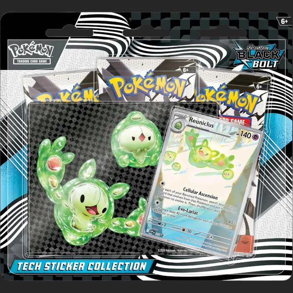 Pokémon Trading Card Game Scarlet & Violet  Black Bolt Tech Sticker Blister