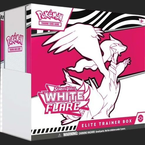 Pokemon TCG Scarlet & Violet SV10.5 White Flare Elite Trainer Box ETB