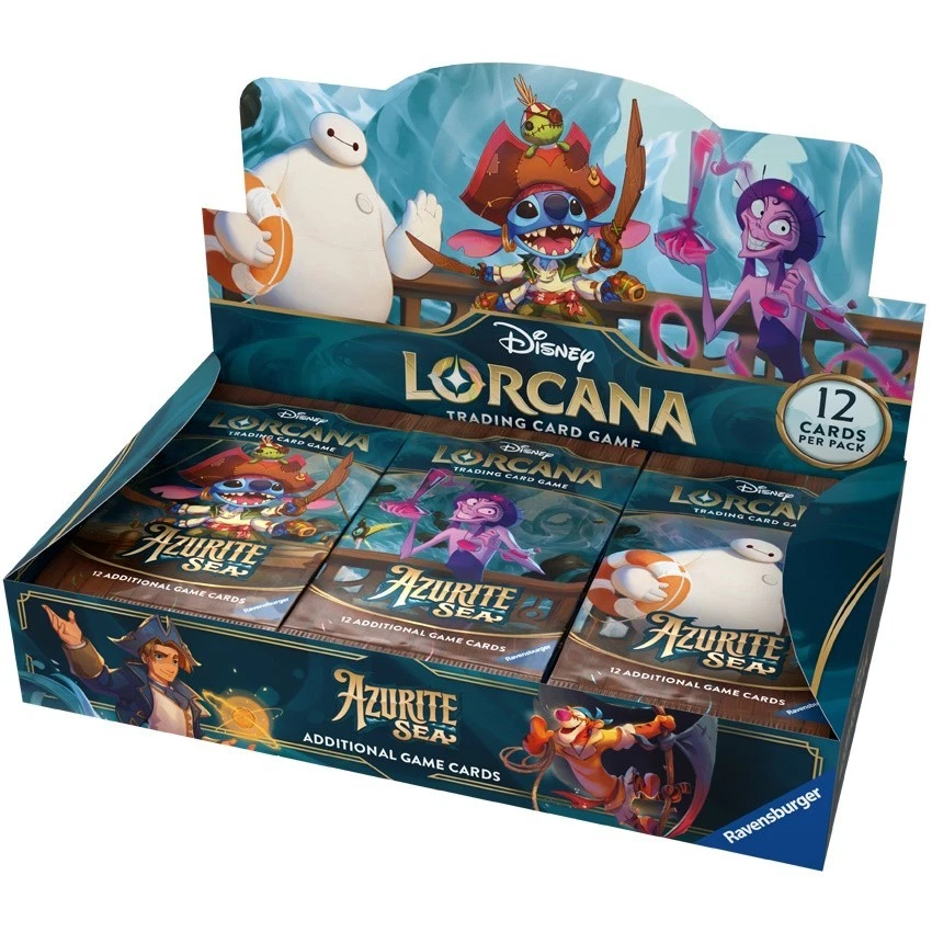 Disney Lorcana TCG: Azurite Seas Booster Box