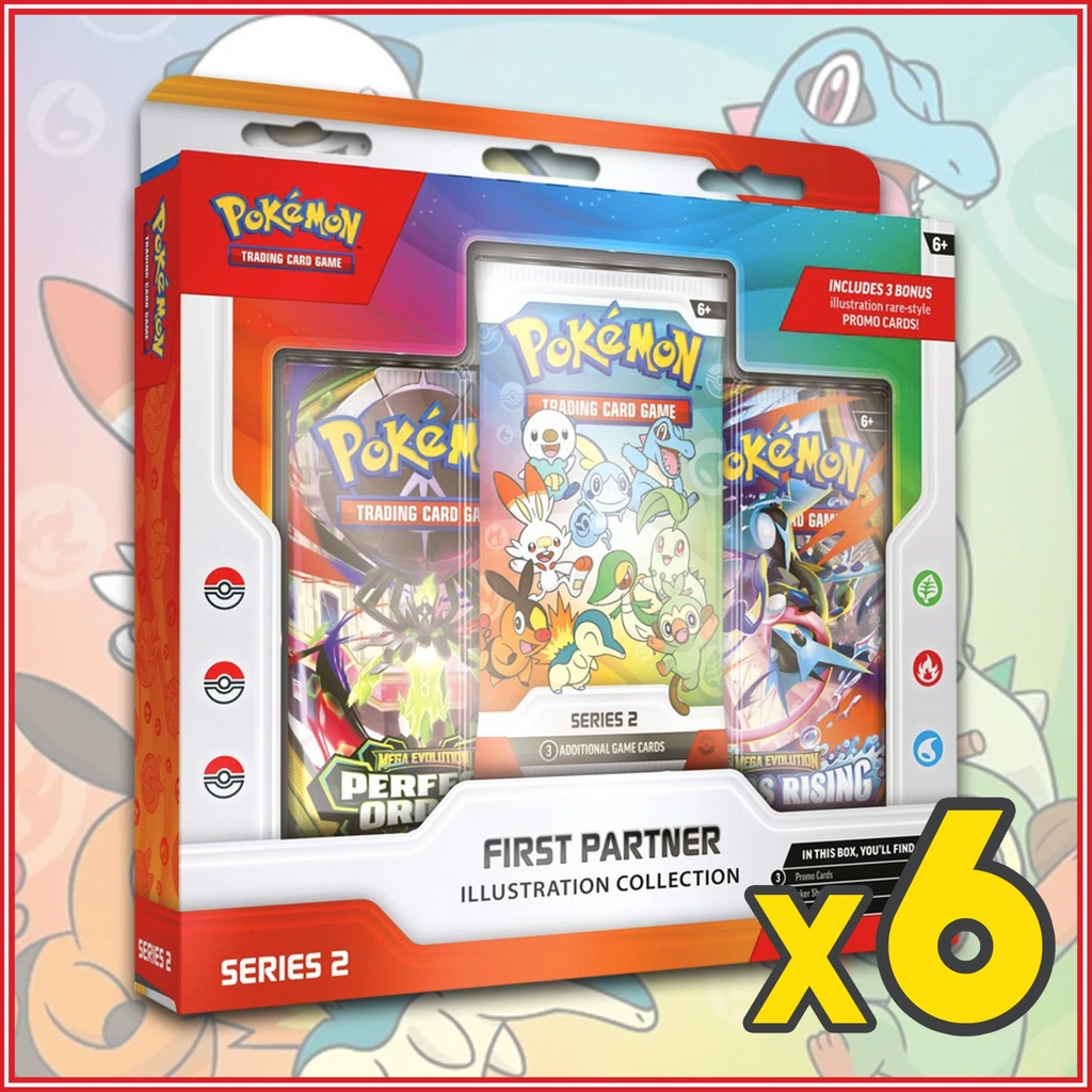 Preorder Pokemon TCG First Partner Illustration Collection Series 2 Case