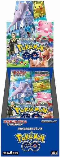 Pokemon 2022 Japanese s10b Pokemon GO - Sealed Booster Box