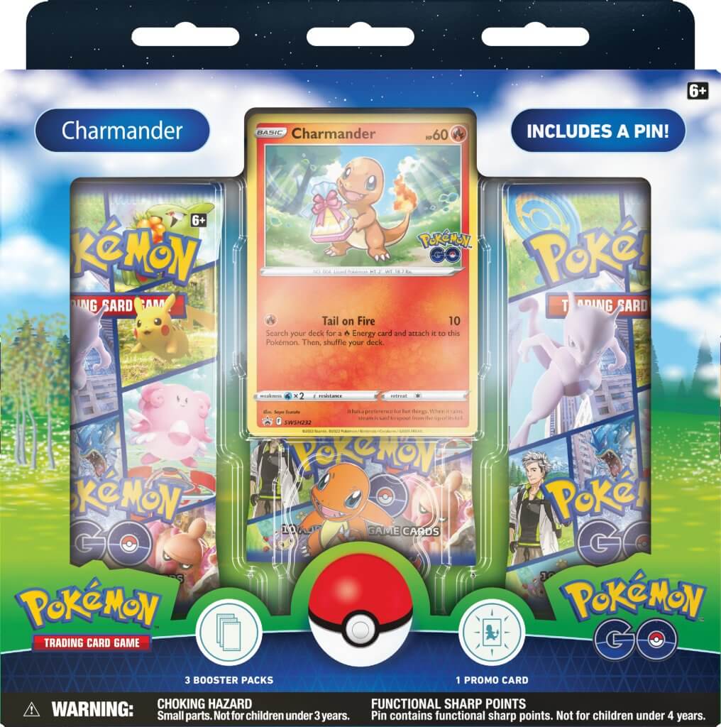 Pokemon TCG Pokemon GO Pin Collection