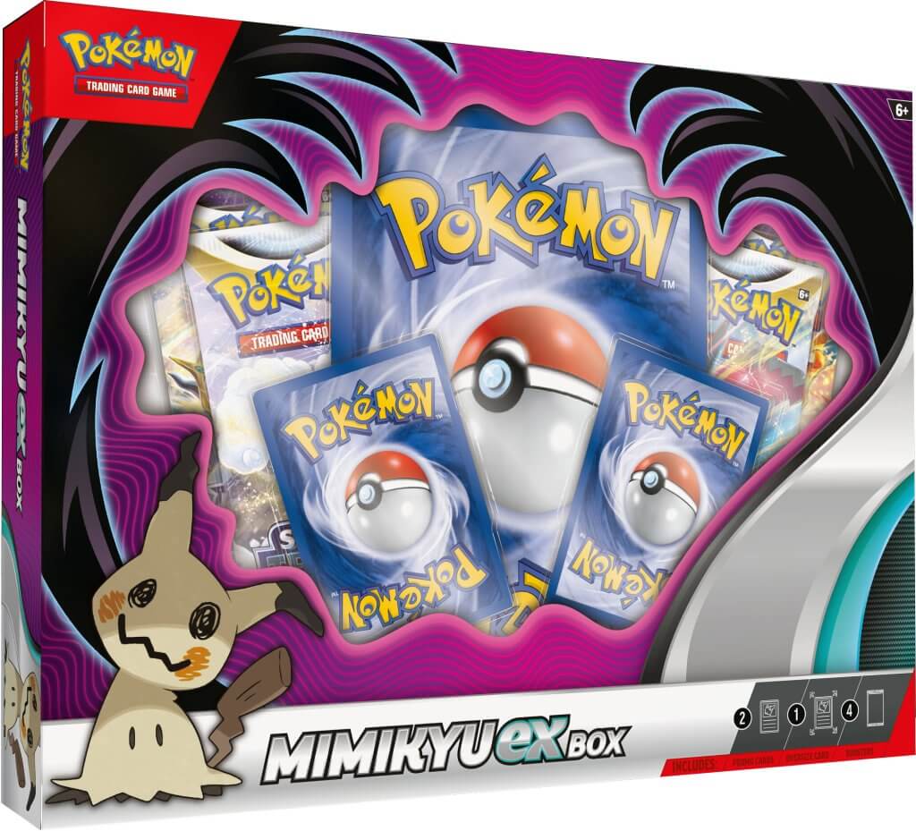 POEMON TCG Mimikyu ex Box