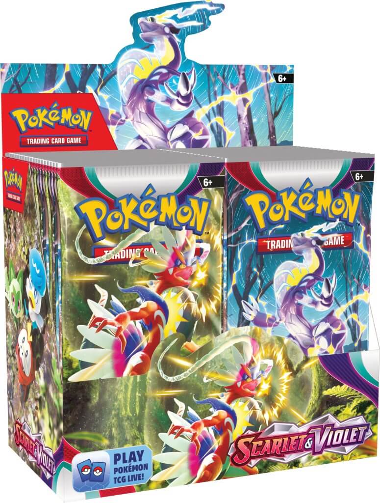 POKEMON TCG Scarlet & Violet 1 Booster BOX 36 Packs