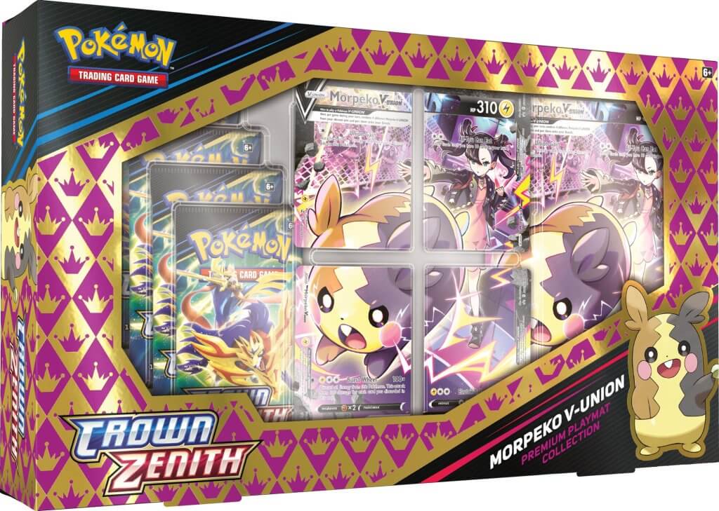 POKEMON TCG Crown Zenith Morpeko V Union Box